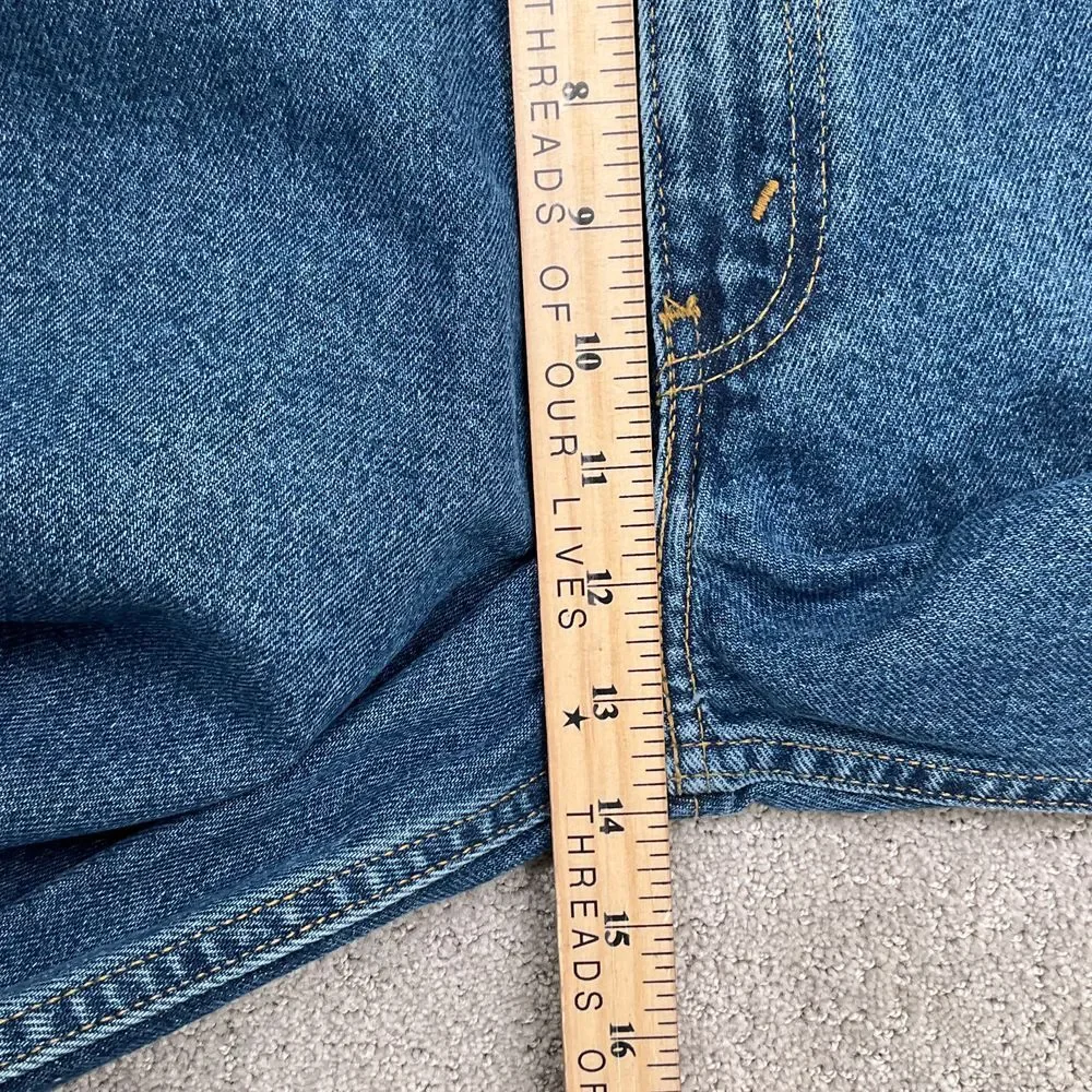 Levis 545 Jeans Men ACTUAL W38 L31 Blue Loose Fit Classic Denim Bat Wing NWT VTG